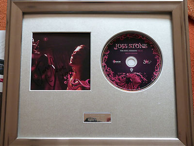 JOSS STONE - SOUL SESSIONS II CD SIGNED/AUTOGRAPHED FRAMED PRESENTATION-image