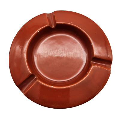 Haeger Pottery Ashtray Trinket Dish Orange #2023L Mid Century USA 6