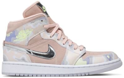 Air Jordan Womens Air Jordan 1 Mid SE P(HER)SPECTIVE CW6008-600 Ship Now-image
