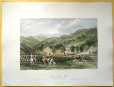 1848 Allom print China: Joss House, Chapoo - Death of Col. Tomlison, #II/23-image