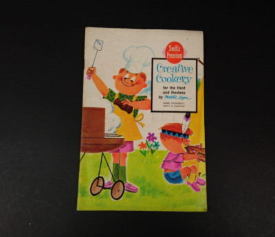 VTG Swift's Premium Creative Cookery Cookbook Home Economist Swift & Co-image
