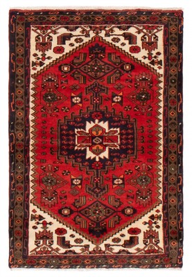 Vintage Hand-Knotted Area Rug 3'0