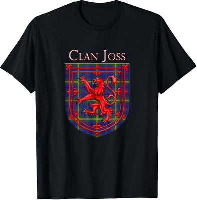 Joss Tartan Scottish Plaid Lion Rampant T-Shirt Hoodie-image