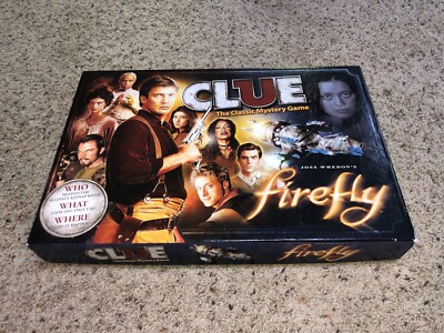 Joss Whedon's Firefly Edition - Clue Classic Mystery Board Game 100% Complete!-image