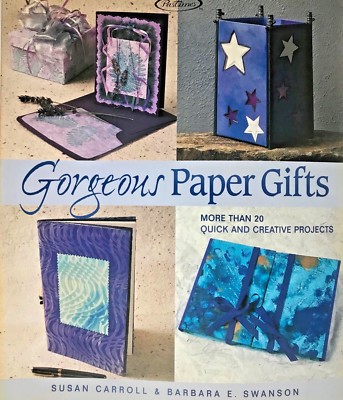 Gorgeous Paper Gifts : 20 + Quick, Creative Projects - Carroll/Swanson - NEW-image