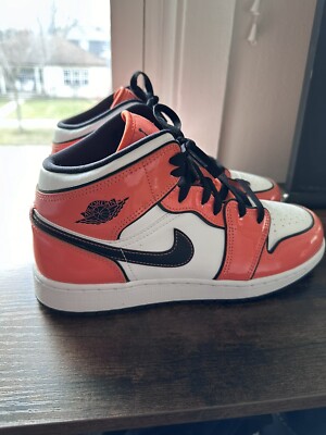 Size 7 - Jordan 1 Mid SE Turf Orange-image