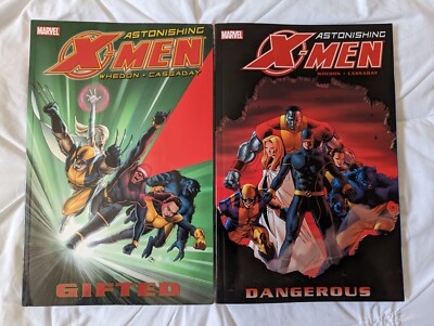 Astonishing X-Men Volumes 1 & 2 by Joss Whedon - Gifted & Dangerous -image