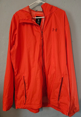 Orange Hurley Unisex Hooded Jacket/ Winter Apparel/ ActiveWear/ US Size XXL-image