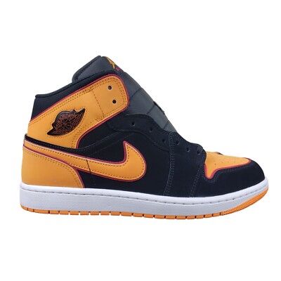 Air Jordan 1 Mid SE Vivid Orange Mens Size 11 FJ4923-008 Brand New-image