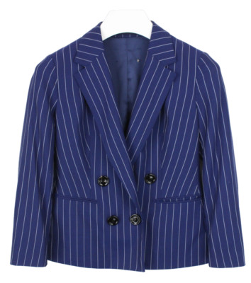 SUISTUDIO Joss Short 4-Button Blazer Women's UK 8S Double Breasted Wool-image