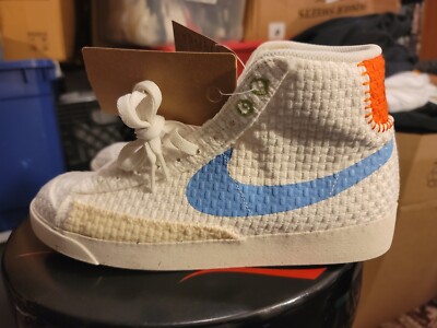 Nike Blazer Mid 77 Next Nature Hemp Sail University Blue DV2173-100 Women’s 11.5-image