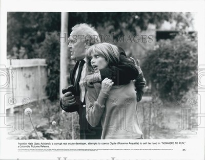 1993 Press Photo Joss Ackland & Rosanna Arquette in 
