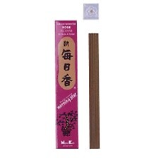 Morning Star Incense joss Sticks by Nippon Kodo - Rose - 50 Stick & Holder-image