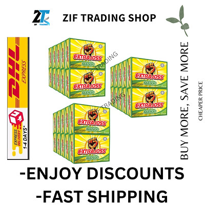 180 Sachet Extra Joss Mango Flavour Sugar Free Energy Drink Powder FAST SHIPPING-image