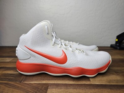 Nike Hyperdunk 2017 TB 942571-111 White/Orange Sz 16.5-image