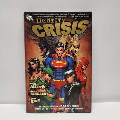 Identity Crisis Hardcover Graphic Novel Intro By Joss Whedon-image