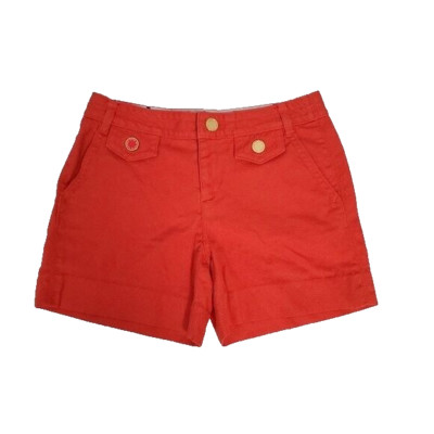 Marc by Marc Jacobs Textured Orange Shorts womens Size 2 Mid  rise pockets logo-image