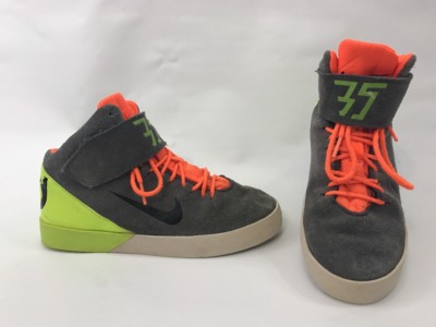 Nike KD Vulc Mid GS Size 5.5Y  Dark Grey Black Volt Total Orange 685495-005-image