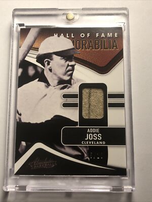 Addie Joss Hall Of Fame Memorabilia 5/10 Pinstripe Game Used Authentic Ebay 1/1-image