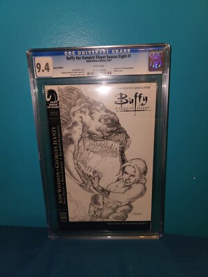 Buffy The Vampire Slayer Season 8 #1 CGC 9.4 Special Sketch Edition Ltd. to 1000-image