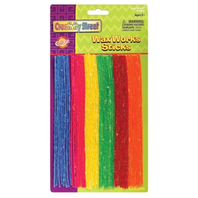 Creativity Street Hot Colors Wax Works Sticks-image