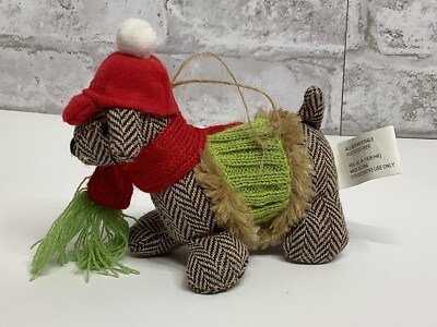 Creative Co-Op Dog Christmas Tree Ornament 5