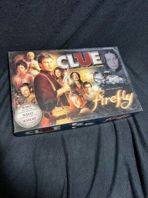 Clue The Classic Mystery Game Joss Whedon's FIREFLY Edition Complete, Used-image