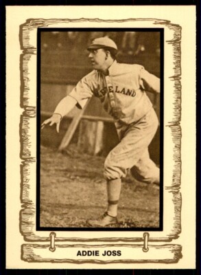1983 CRAMER BASEBALL LEGENDS SERIES 4 #114 ADDIE JOSS CLEVELAND INDIANS-image