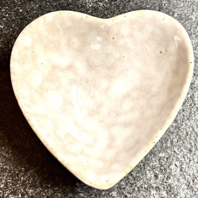 Stoneware Heart Trinket Dish 3