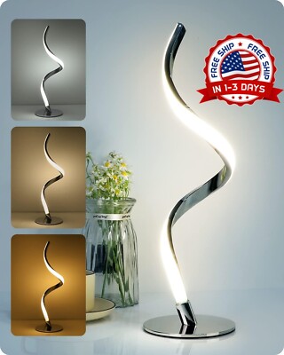Lampara Modernas Para Mesa De Noche Lamps Bedroom Nightstand Metal Lamps NEW-image