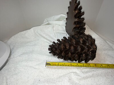 Creative Co-Op Pinecone Shaped Resin Bookends (Set of 2 Pieces)-image