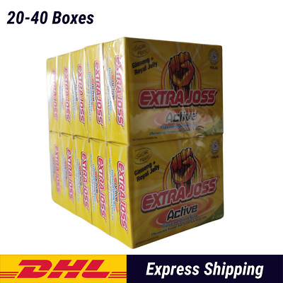 20-40 Boxes Extra Joss Energy Drink Powder Sachets Sugar Free-image