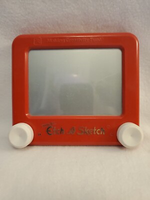 Travel Etch A Sketch Ohio Art Company 1J2595 USED WORKING WELL Making Creativity-image