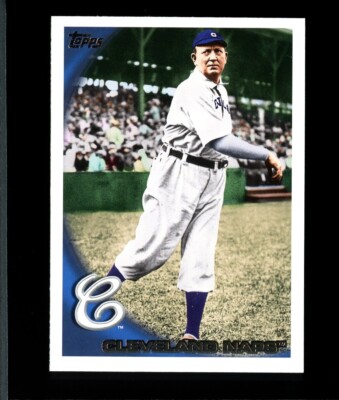 2010 Topps Update Legend Variation #US-330 Cleveland Naps SP Short Print Mint-image