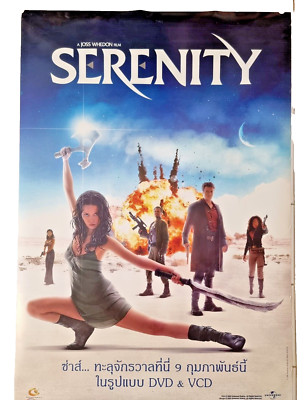 SERENITY movie original Thai 1sheet SS POSTER 2005 Summer Glau Joss Whedon-image
