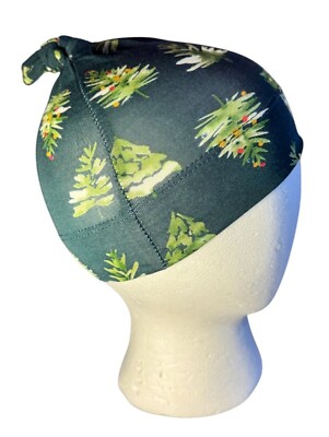 Baby Knot Hat With Evergreen Tree Pattern By Joss + J  Sizes OS Available  Ideal-image