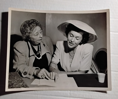 Maureen O'Sullivan Dame May Whitty Suspense Radio Orig 1944 7x9 Photo-image