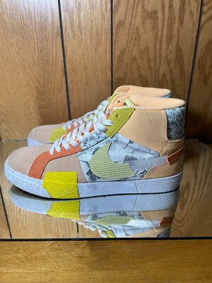 Nike SB Zoom Blazer Mid Premium Paisley Melon Tint Men’s Shoe DM0859-800 s 11-image