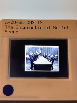 Kurt Joss. The Green Table. Heckroth. German Ballet 1932 Photo 35mm Slide DANCE-image
