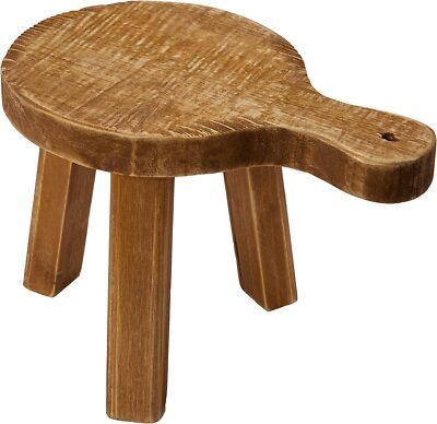 Creative Co-Op Fir Wood Pedestal Natural -image
