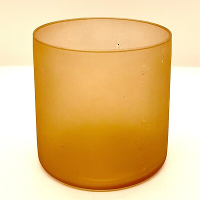 Ashland Orange Candle Holder *damaged* Orange Paint Chipping-image