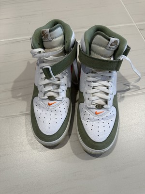 Nike Air Force 1 Mid QS Jewel Oil Green Sz 11.5-image