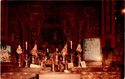 Chinese Joss House, Weaverville, California, Frye & Smith Ltd., San Postcard-image