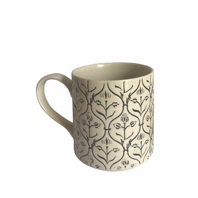 3 CREATIVE CO-OP Large Mug STONEWARE TAN Brown 16 oz Coffee Tea Cocoa SM62/65-image