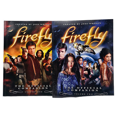 Firefly the Official Companion Vol 1 & Vol 2 Joss Whedon Softcover-image