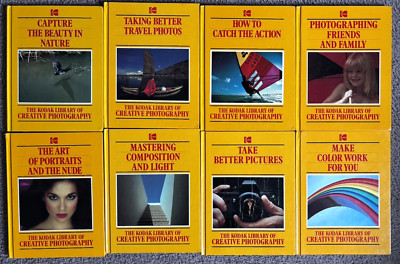 The Kodak Library of Creative Photography: 8 Volume Set Time Life Books 1980's-image