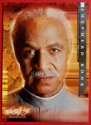Joss Whedon's FIREFLY - Card #10 - Shepherd Book - Inkworks 2006-image
