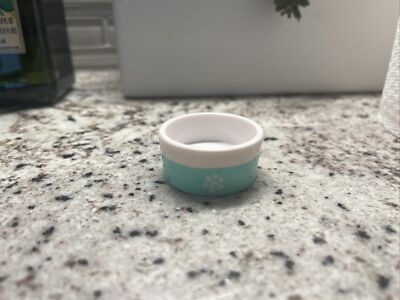 American Girl cat dog food water bowl for 18