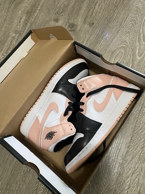 Size 6Y - Jordan 1 Mid Crimson Tint-image