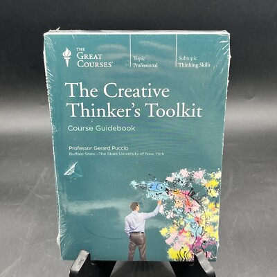 Great Courses The Creative Thinker's Toolkit Guidebook & DVD Set NEW Sealed-image